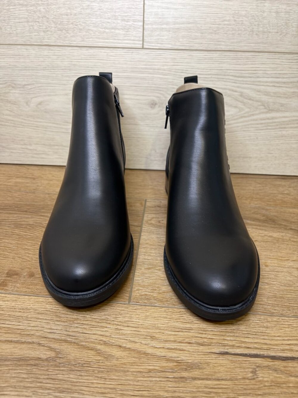 Easy Spirit Lorand Ankle Booties Black Casual Block Heel Size 9M